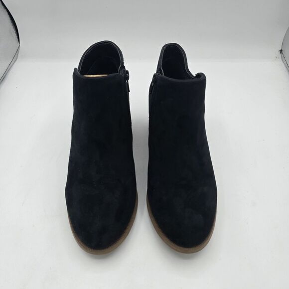 Amazon Essentials Shoes - Amazon Essentials Women's Microsuede Ankle Boots, Black, Size 7 Aola